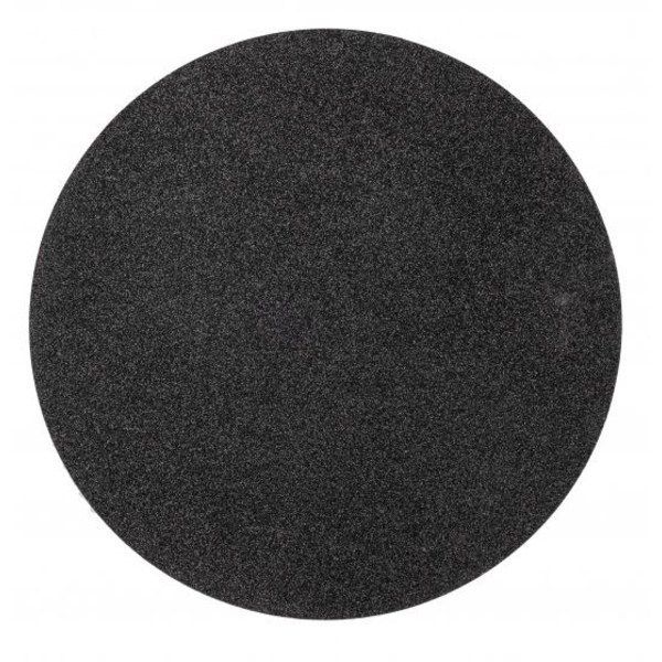 bordsunderlägg glitter 38 cm polyester svart