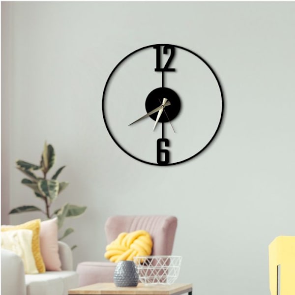 Dekory Creative Design Metall Väggklocka 70 cm