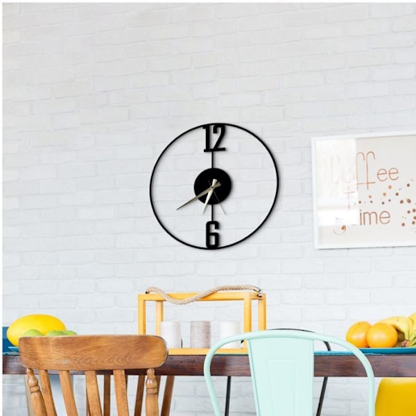 Dekory Creative Design Metall Väggklocka 70 cm