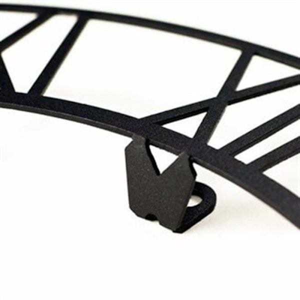 Dekory Metal Mustasch Väggklocka 35 cm