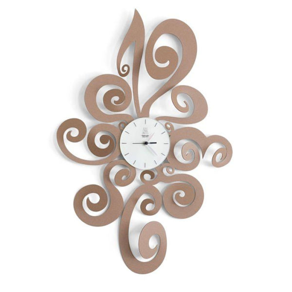 Noemi Contemporary väggklocka - Beige - 46X67 CM - Arti & Mestieri - Italiensk design Beige