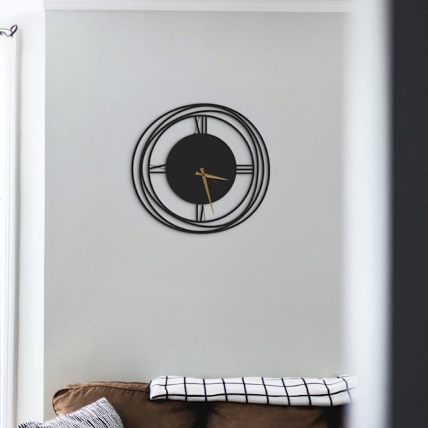 Dekory Minimalistisk Väggklocka Cirkel 35 cm