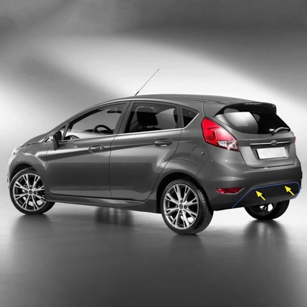 Bakre självhäftande profil för Fiesta Car, blå