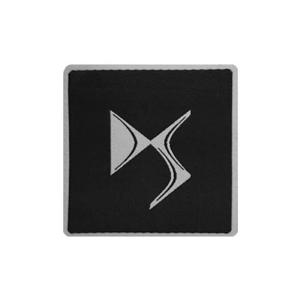 Officielle DS badges, sort, 60 mm