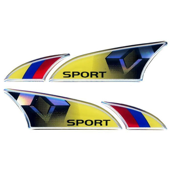 3D LogoSport Type Renault 100 x 27 mm Par