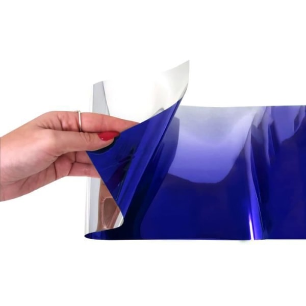 Solskyddsremsa - Ej specificerad - Gradient - Anti-repa polyester - 130 x 20 cm - Blå Blå