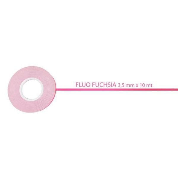 Självhäftande remsor för bilar, Neon Fuchsia, 3,5 mm x 10 mt