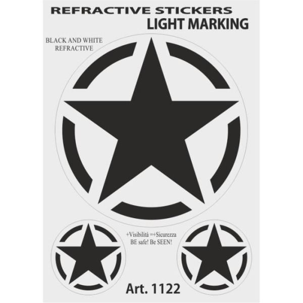 Autocollanter - 3M - Lysmarkering - Reflekterende - 2 Stykker - 10x12 cm