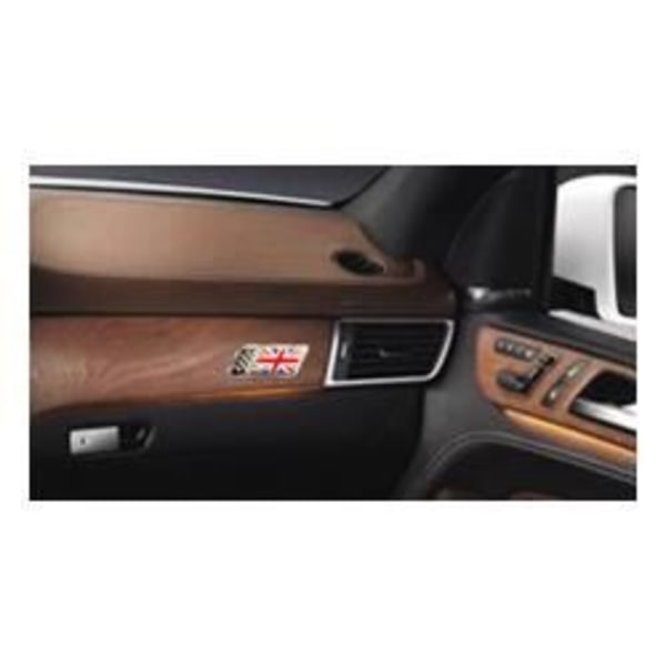 Självhäftande märken - Motorsport - Basic Kit - Carbon and Red - 2 3D-plattor - 9 x 3,5 cm