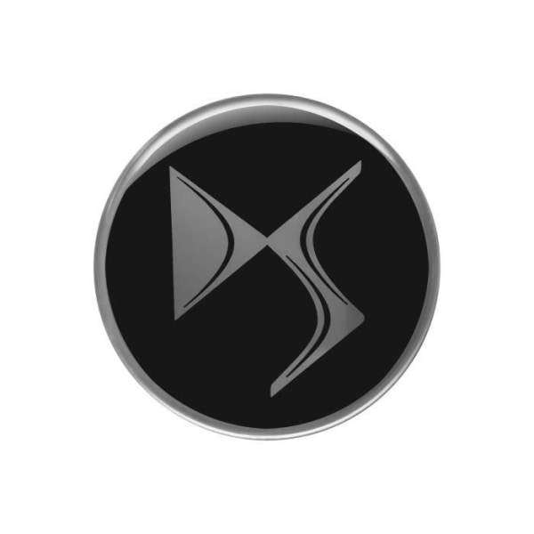 DS 3D logomærkat, sort, 52 mm