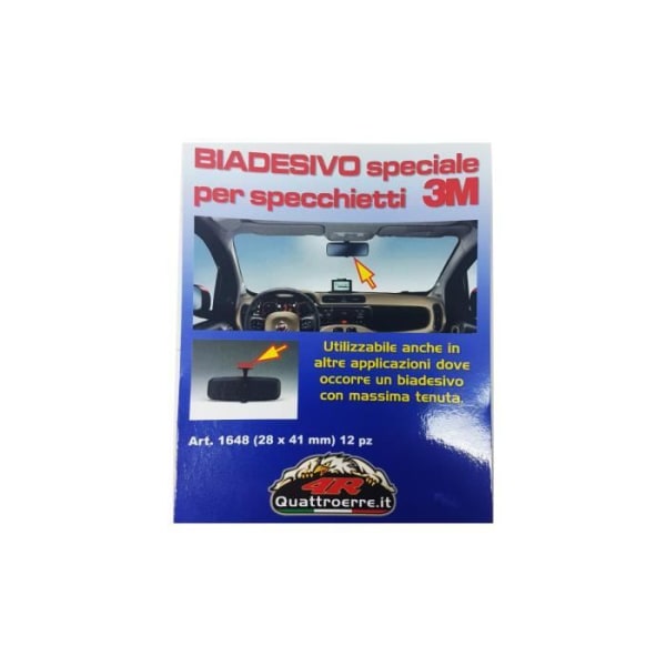 3M Dobbeltsidet Tape Fliser Bakspejle 12 stk