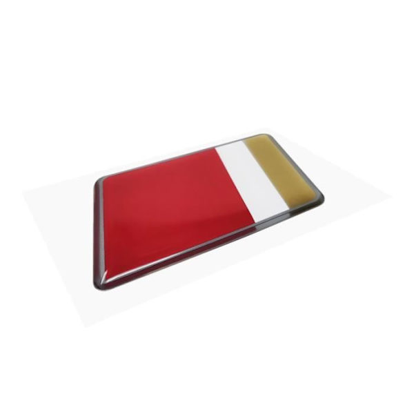 Officielt DS Performance 3D-mærkat, 61 x 36 mm