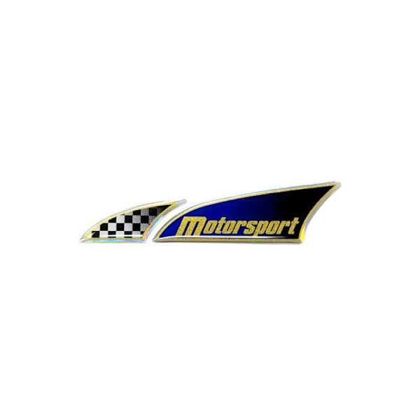 3D Stickers Logosport Ternet Flag Motorsport, 10 x 2,5 cm