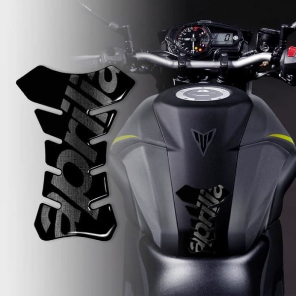 3D Tank Protection Moto Tank Protek Aprilia Sort