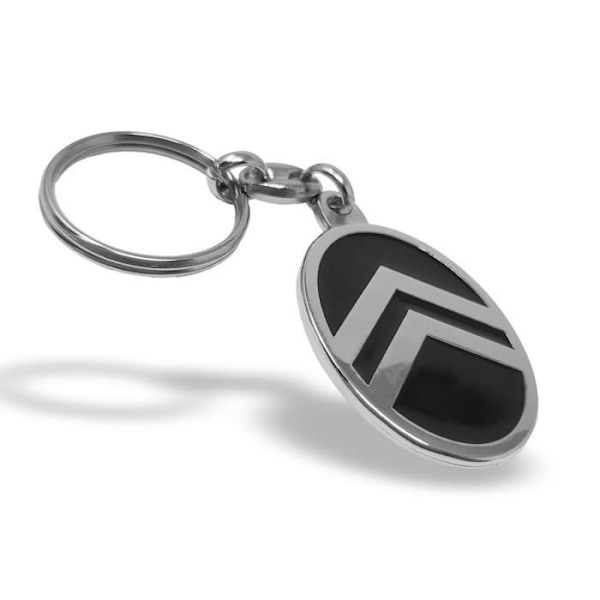 Nøglering til Citroën New Official Metal, sort