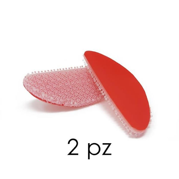 Fästsystem - Telepass - Transparent lim - Förpackning med 2 delar - Multifunktion - 50 mm Transparent