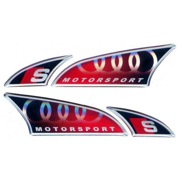 3D LogoSport Typ Audi 100 x 27 mm Par