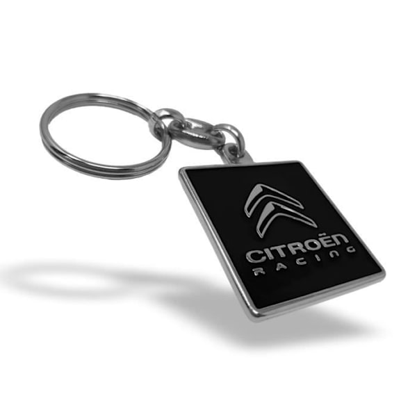 Officiel Citroën Racing metal nøglering, sort