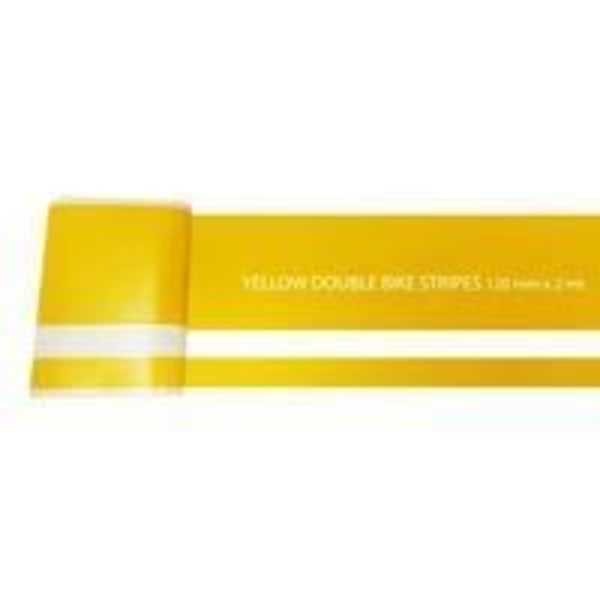 Tape - Ikke specificeret - Dobbelt - Gul - 120 mm x 2 mt - Multi-brug Gul