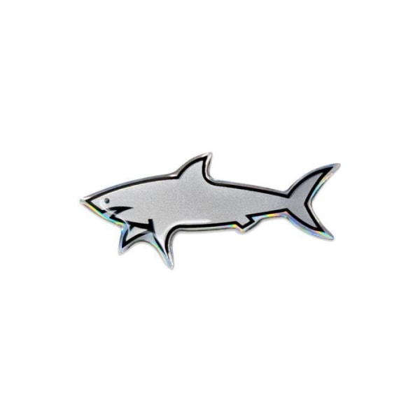 3D Shark Sticker, 76 x 35 mm