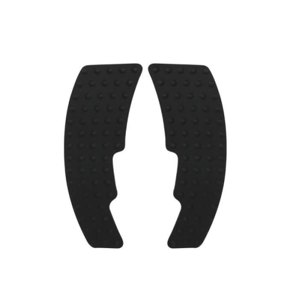 Racign Grip Anti-Slip sidoskydd för motorcykeltank, svart, höger och vänster, 19,5 x 6 cm