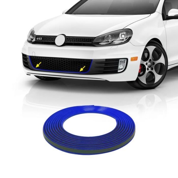 Främre självhäftande profil för Golf 6 Car, Blå