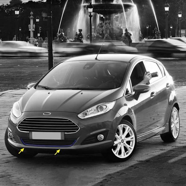 Främre självhäftande profil för Fiesta Car, blå