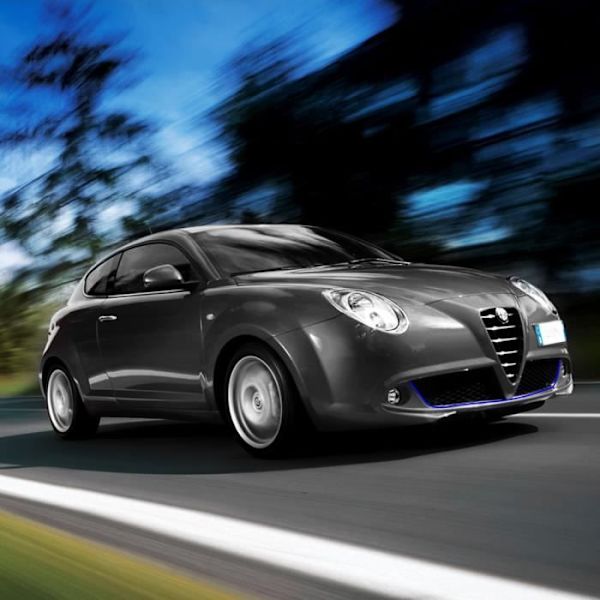 Klæbende profil - Alfa Romeo - Mito - Blå - 2 'Easy Cleaner Pro' håndklæder - Passer til kofanger
