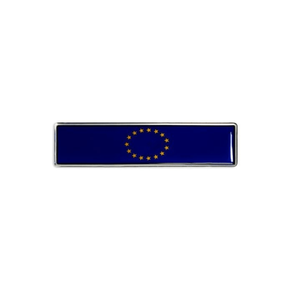 Sticker 3D Sticker Europe Plate, 110 x 27 mm