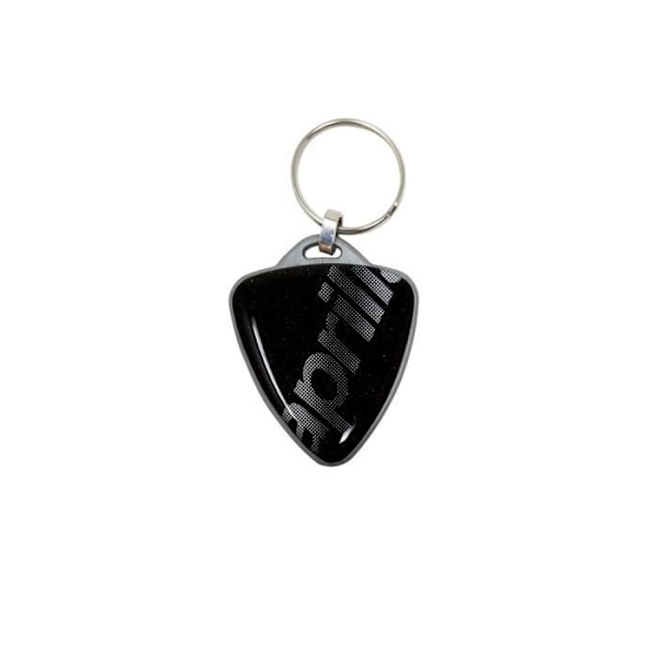 Aprilia Shield Motorcykel nøglering, sort og sølv