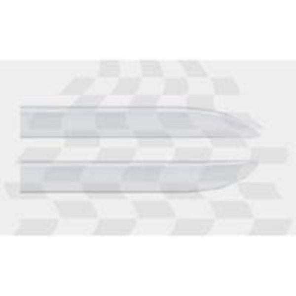 3D självhäftande skyddsprofiler - Ej specificerad - 61 cm - Transparent - Stöttålig - För bil Supertransparent