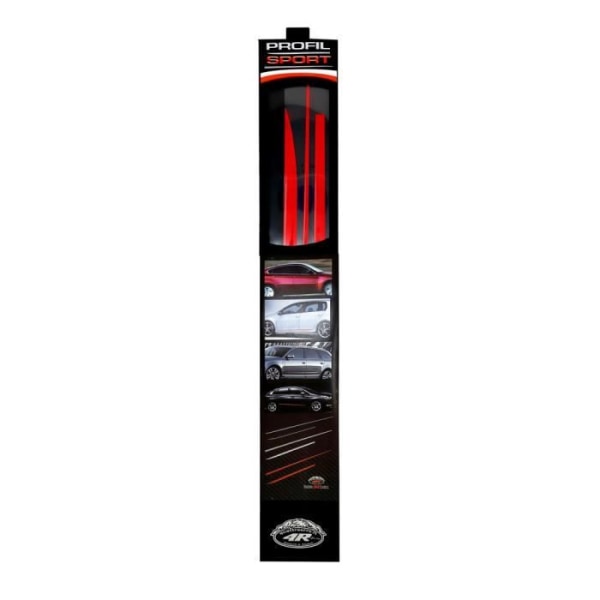 Universal Sports Profiles - Ikke specificeret - 180 cm - Krom - Kofanger beskyttelse - Elegant design Krom