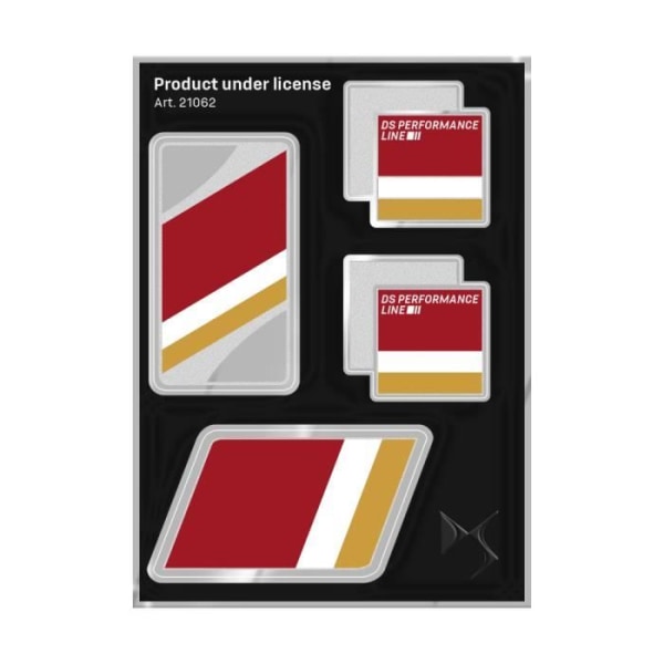 DS Performance Line Official 4 Logos Stickers