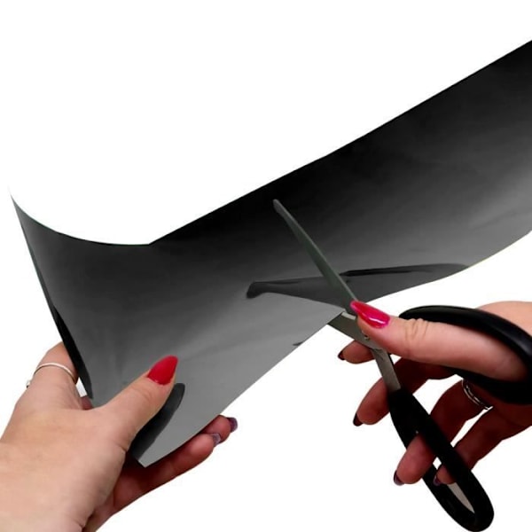 Solskyddslist - Ej specificerat - 130 x 20 cm - Anti-repa polyester - Spegeleffekt - Hög motståndskraft Svart
