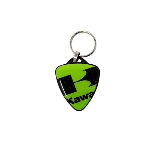 Kawasaki Shield Motorcykel nøglering, grøn og sort