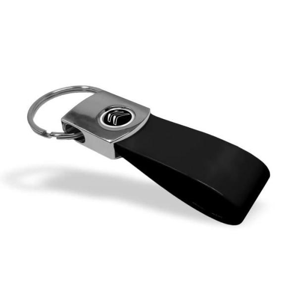 Officiel sort Citroën nøglering, sort logo