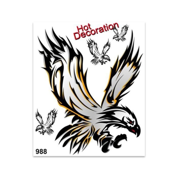 Dekal Tribal Eagle Sticker, 20 x 24 cm