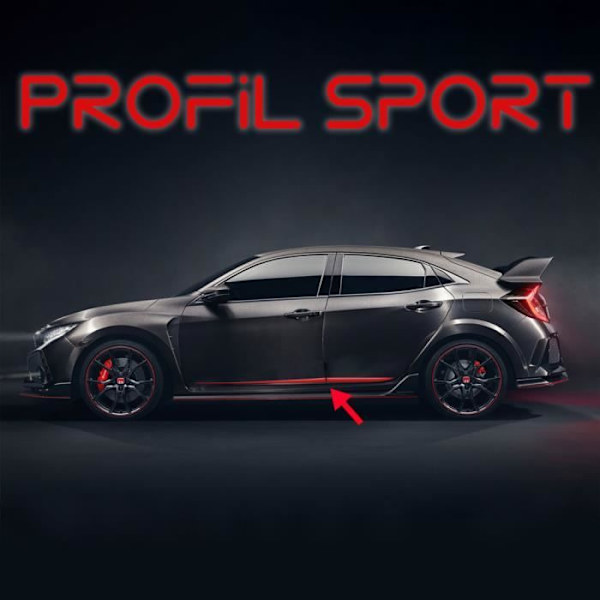 Universal Sports Profiles - Ej specificerat - 180 cm - Krom - Stötfångarskydd - Elegant design Krom