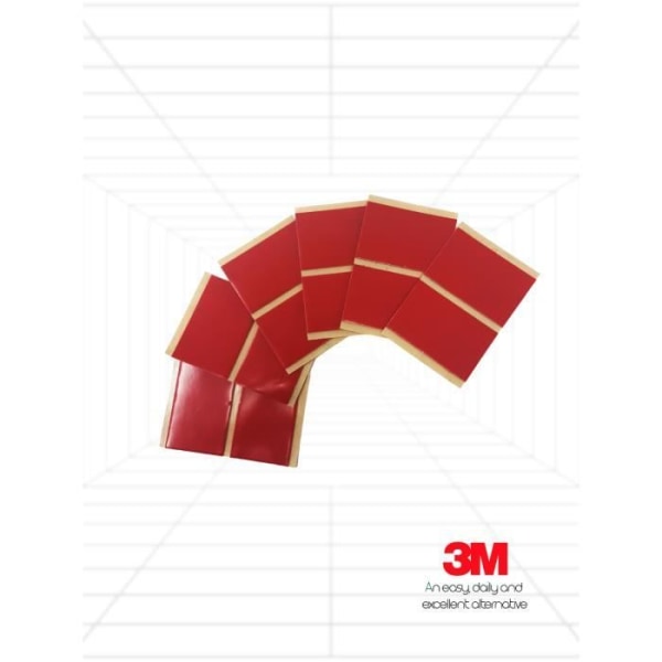3M Dobbeltsidet Tape Fliser Bakspejle 12 stk