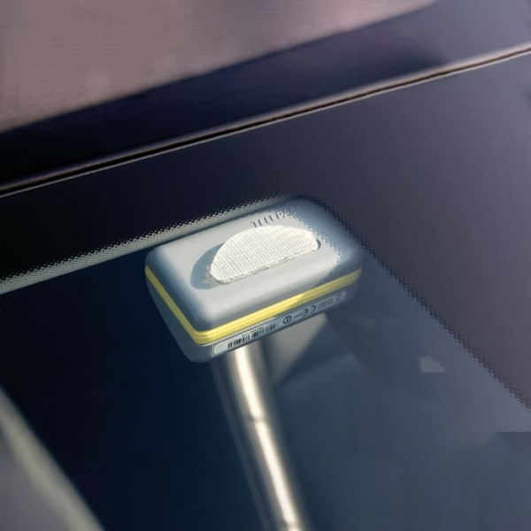Fästsystem - Telepass - Transparent lim - Förpackning med 2 delar - Multifunktion - 50 mm Transparent
