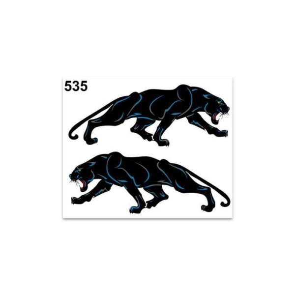 Klistermärke Klistermärke Panthers, 10 x 12 cm