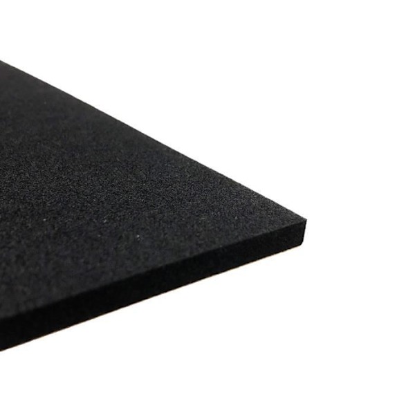 Självhäftande neoprenark - Ej specificerat - 50 x 35 cm - Tjocklek 10 mm - Oljebeständig - Elastisk