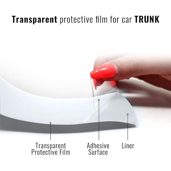 Car Boot Sill Protection, Super Transparent, 120 x 12 cm