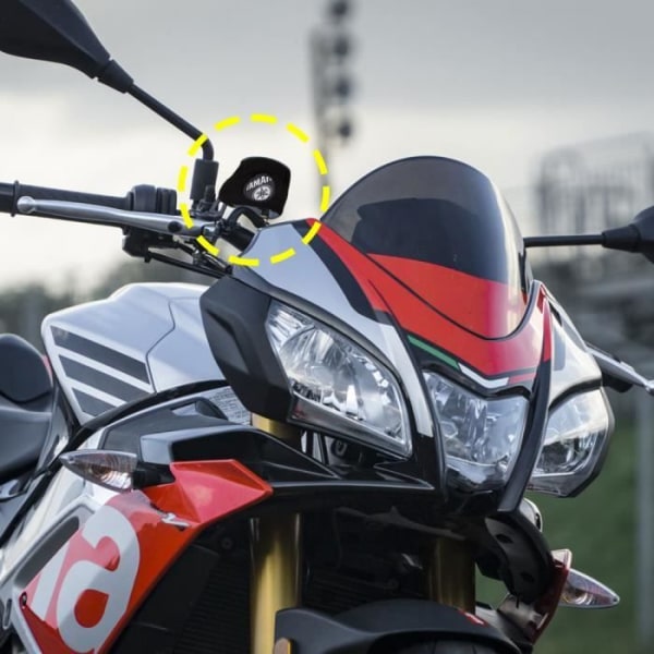 Sponge Manchette - Yamaha - Sort - Absorber olie - Universal - 70 x 85 mm