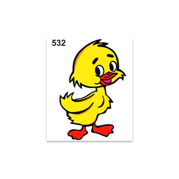 Sticker Sticker Canetton Sticker 10 x 12 cm