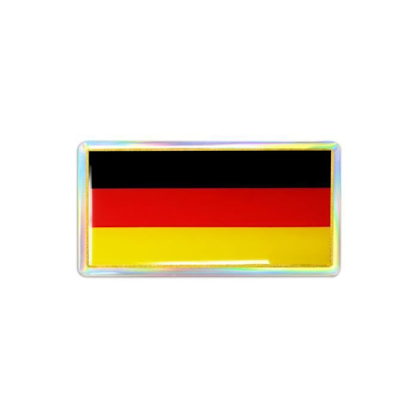 3D Tysklands flagga, 88 x 40 mm