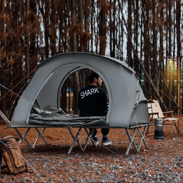 SoBuy Tält för 2 personer, Campingtält för 2 personer,OGS60-L-HG For 2 Persons