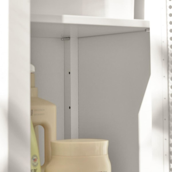 SoBuy kylpyhuone Pesukonekaappi kulmakaappi lipastot BZR36-W High cabinet