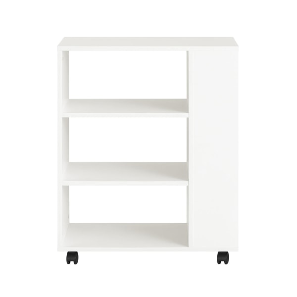 SoBuy,Printerbord | Filvogn | Sidebord, hvid,FBT68-W White W60 x D35 x H75cm