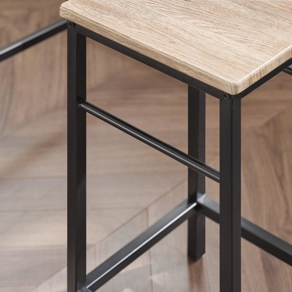 SoBuy Barbord och 4 pallar, Matgrupp,OGT11-N Wood table with 4 stools